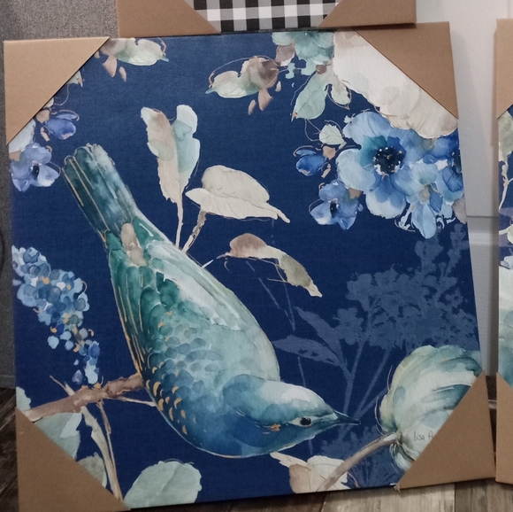 Lisa Audit Indigold Series Art & 2 additional Farmhouse Style Canvas Prints - Picture 5 of 8